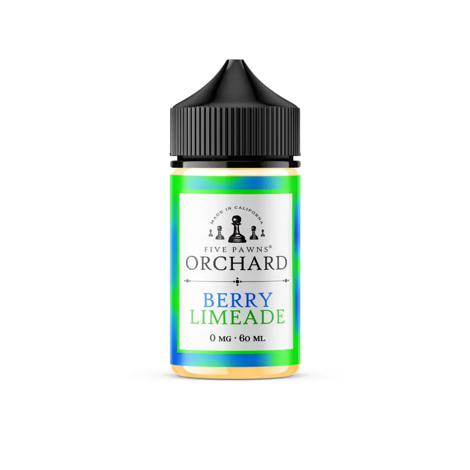 Five Pawns Orchard Berry Limeade e-liquide 60ml 0mg fruits
