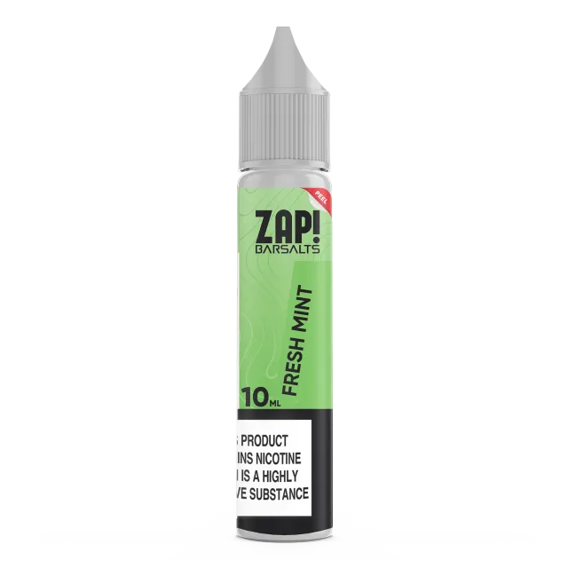 Zap Bar Salts Fresh Mint e-liquide 10ml 10mg menthe