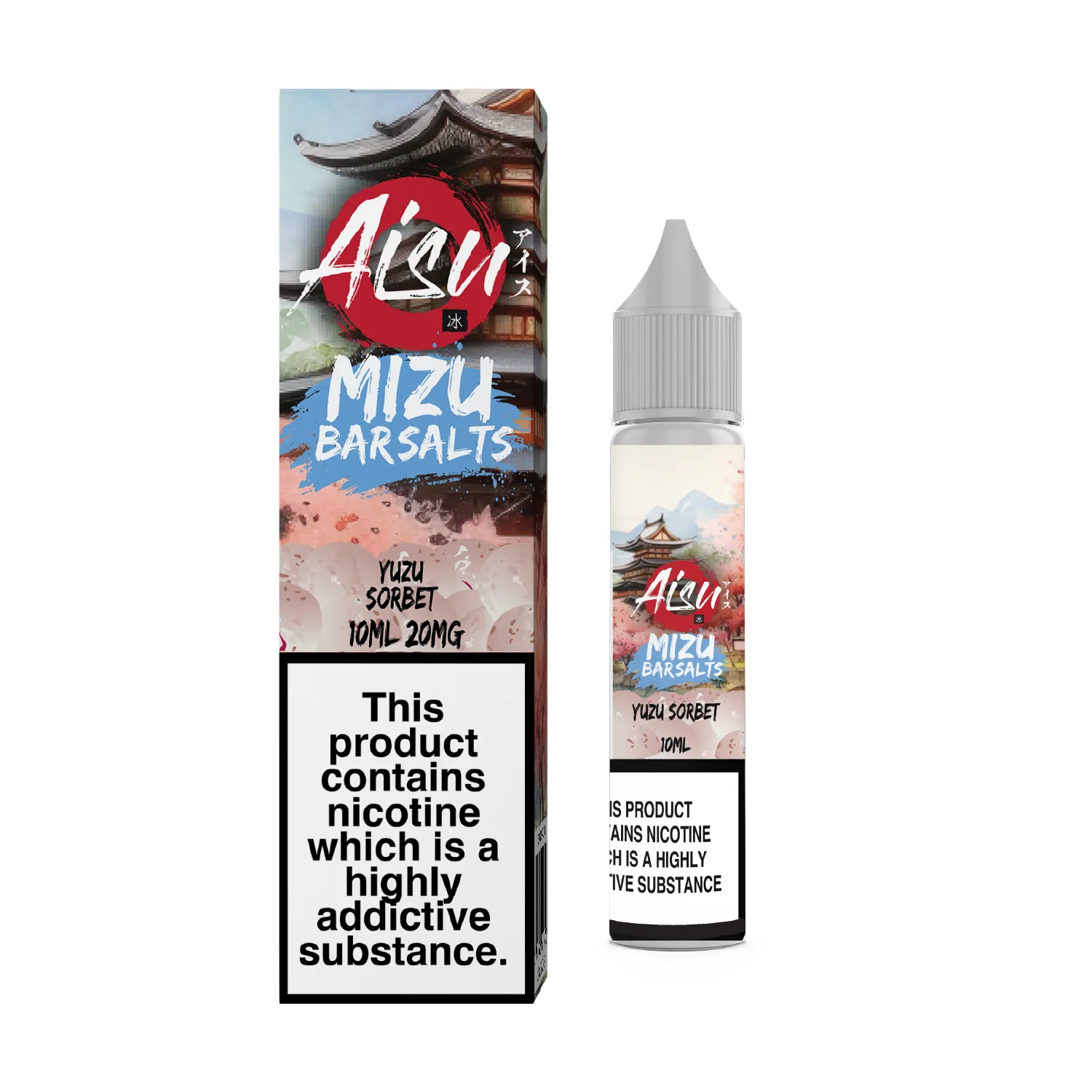 Aisu Mizu Yuzu sel de nicotine 10ml 10mg agrume