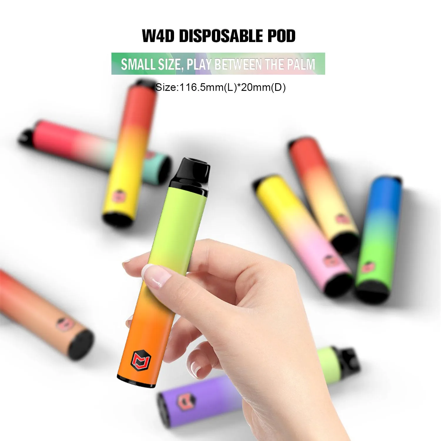 JomoTech W4D 1800 puff 2 en 1 métal 5 ml