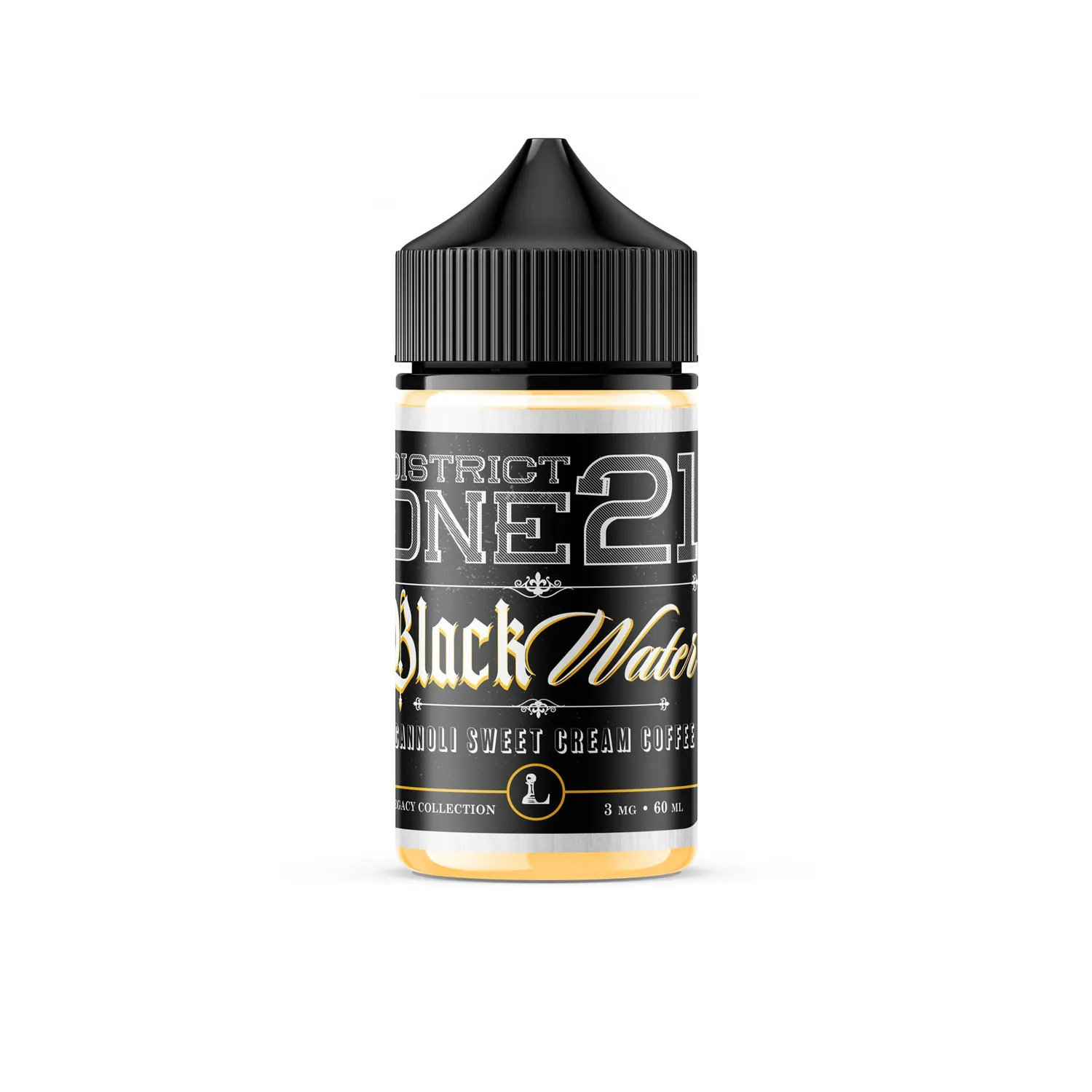 Five Pawns Legacy District One 21 Black Water e-liquide 60ml café