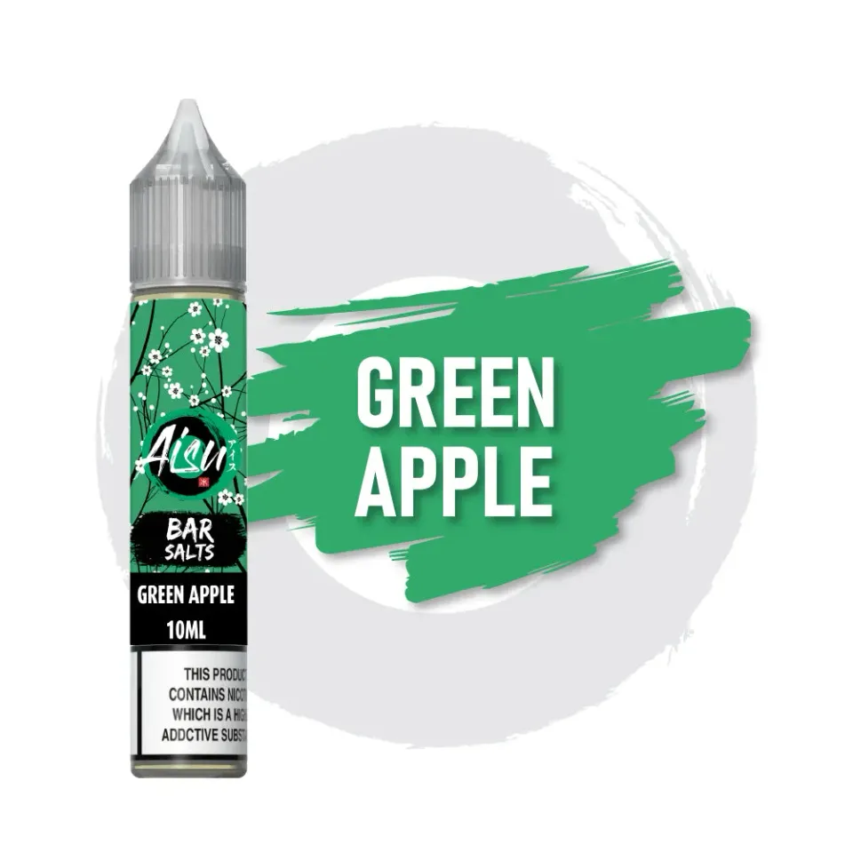 Aisu Green Apple Bar Salts e-liquide 10ml 10mg
