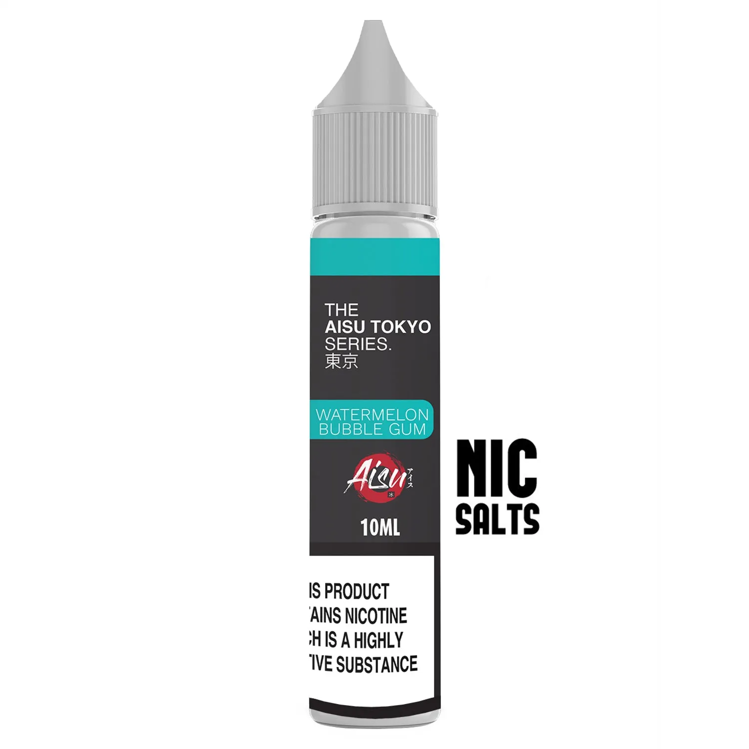 Aisu Tokyo Watermelon Bubble Gum e-liquide 10ml 20mg pastèque