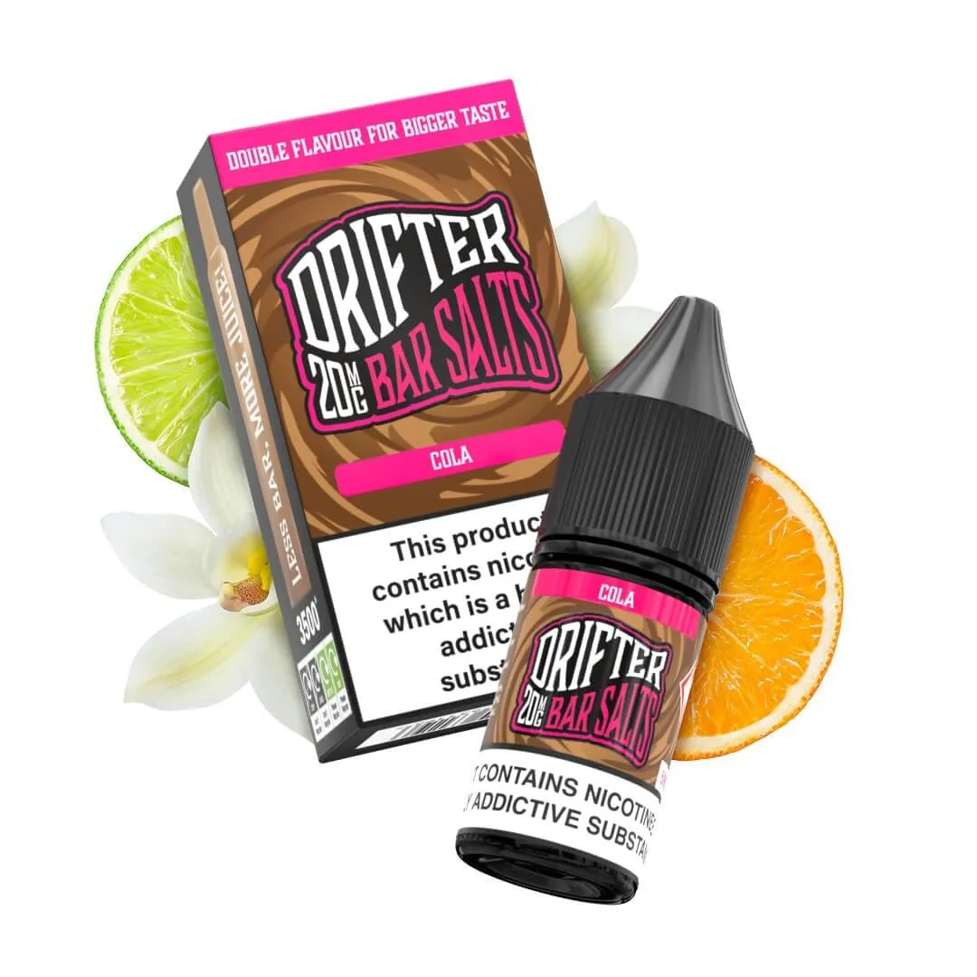 Drifter Bar Salts Cola e-liquide 10ml 20mg