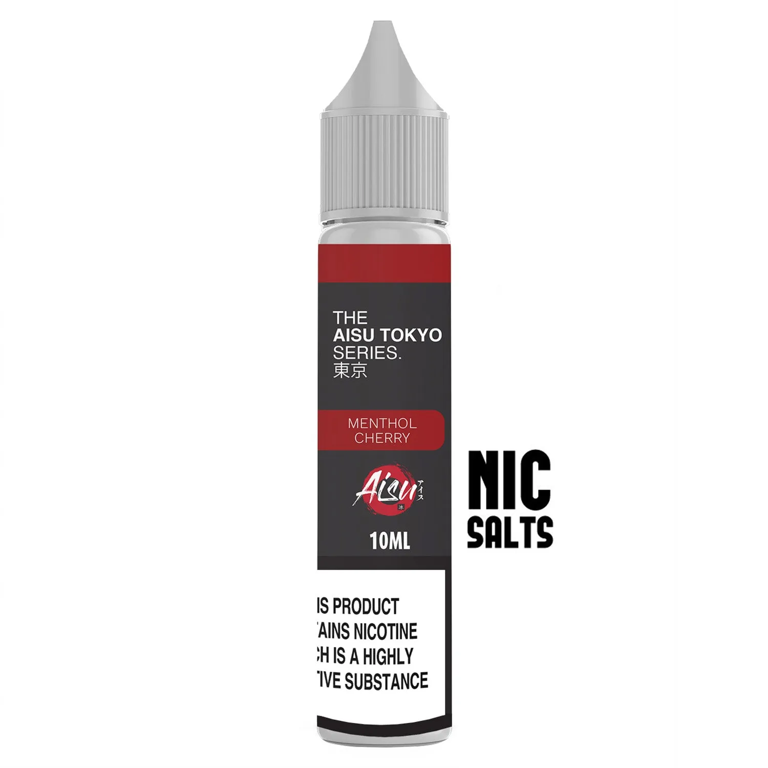 Aisu Tokyo Menthol Cherry sels de nicotine 10ml 10mg cerise