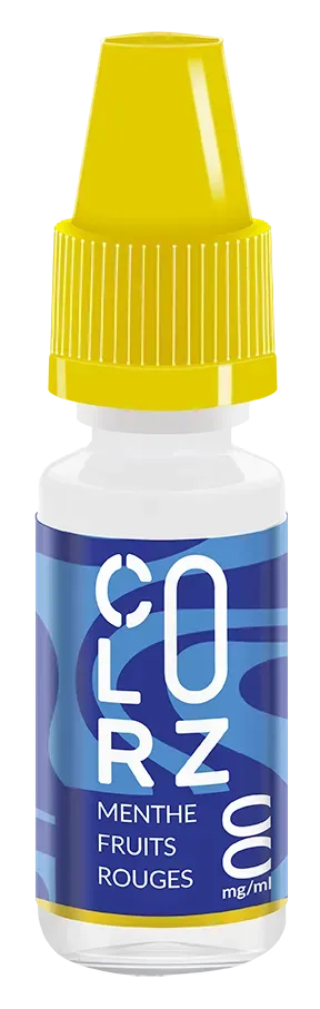 Vap Nation Colorz Menthe Fruits Rouges e-liquide frais