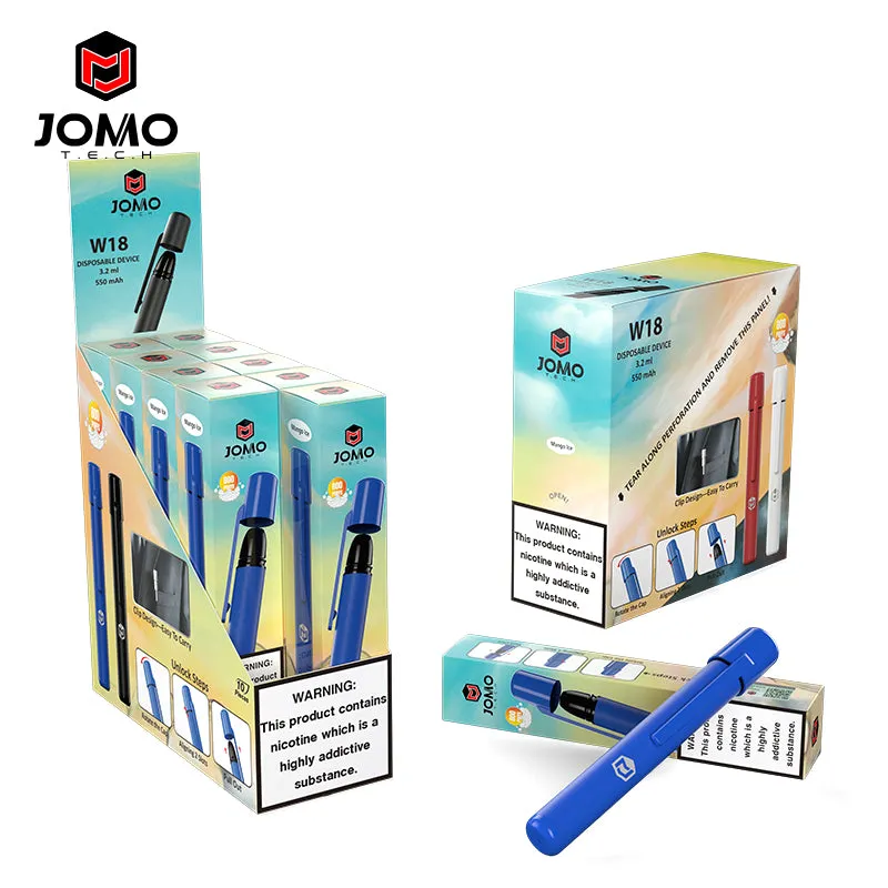 JomoTech MJ03 800 puff sécurité enfant 3,6 ml 20 mg
