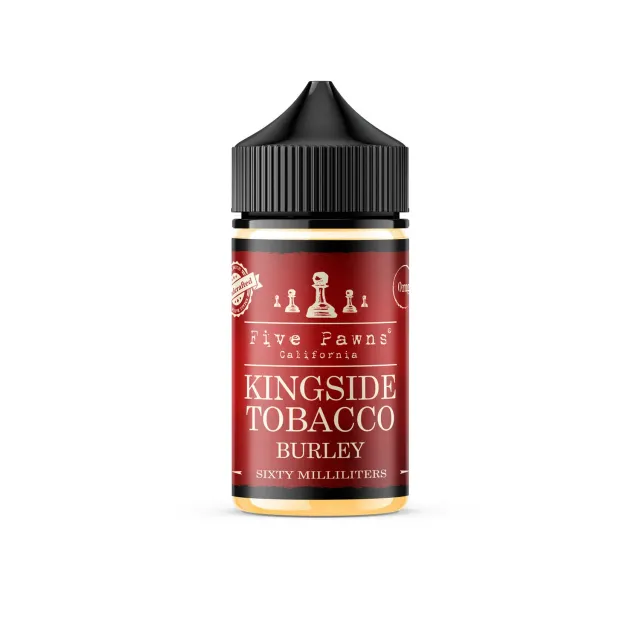 Five Pawns Kingside e-liquide 60ml 3mg tabac blond