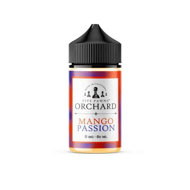 Five Pawns Orchard Mango Passion e-liquide 60ml 0mg tropical