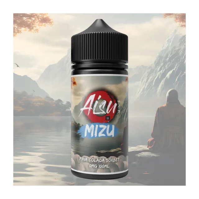 Aisu Mizu Pina Colada e-liquide shortfill 100ml 0mg sorbet