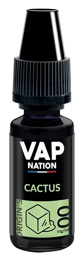 Vap Nation Origin's Cactus e-liquide menthe douce