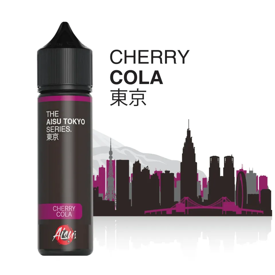 Aisu Tokyo Cherry Cola e-liquide 50ml 0mg cola