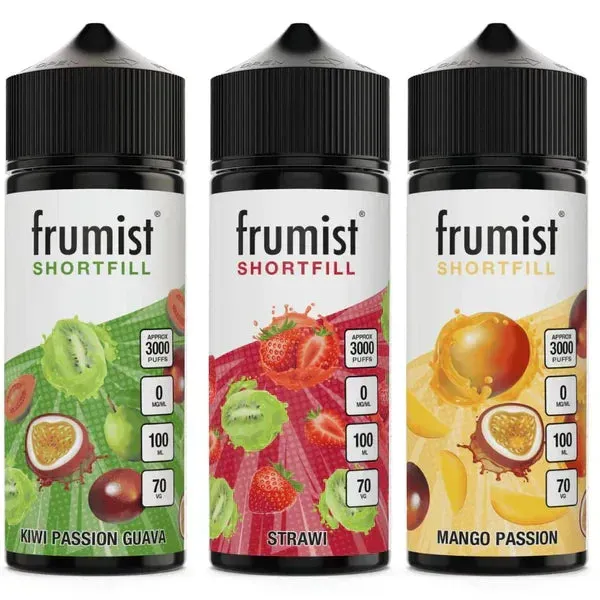 Frumist E-liquide Shortfill 100ml 0mg 70/30