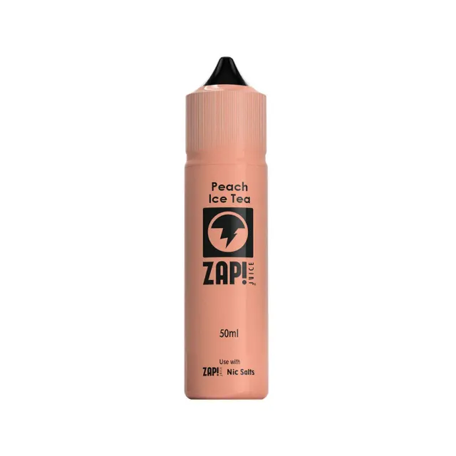 Aisu Zap! Juice Peach Ice Tea e-liquide 50ml 0mg thé
