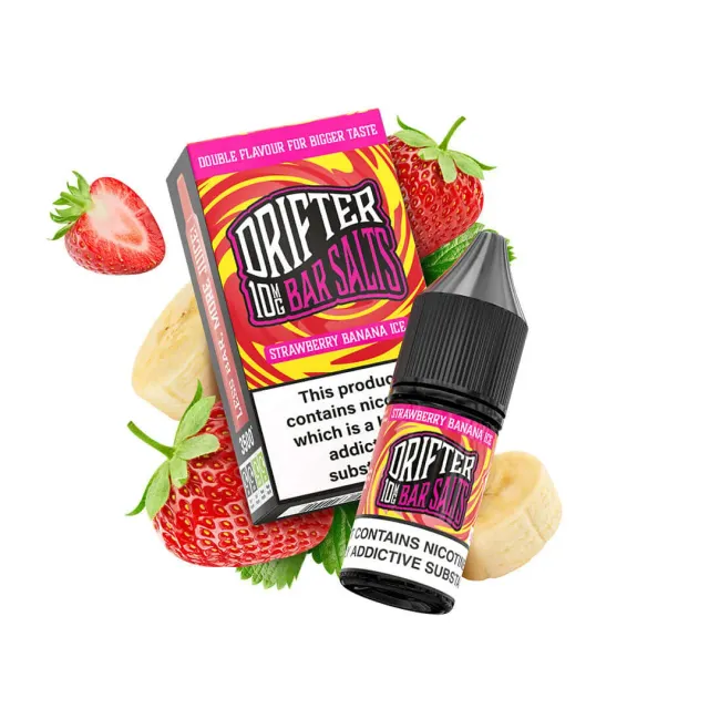 Drifter Bar Salts Strawberry Banana Ice e-liquide 10ml 10mg