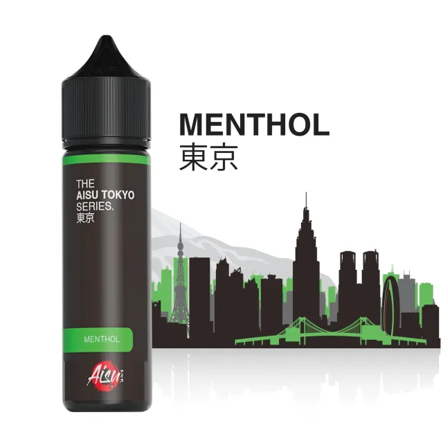Aisu Tokyo Menthol e-liquide 50ml 0mg ultra frais