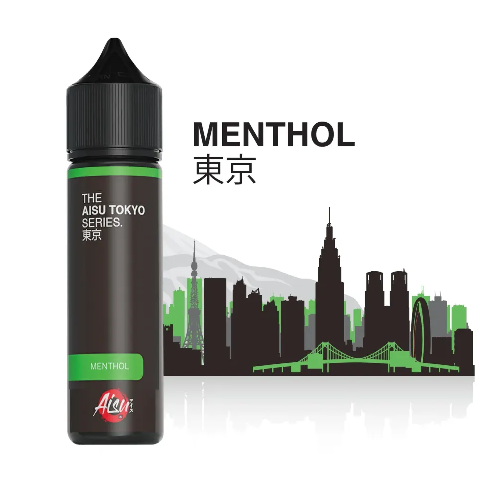 Aisu Tokyo Menthol e-liquide 50ml 0mg ultra frais