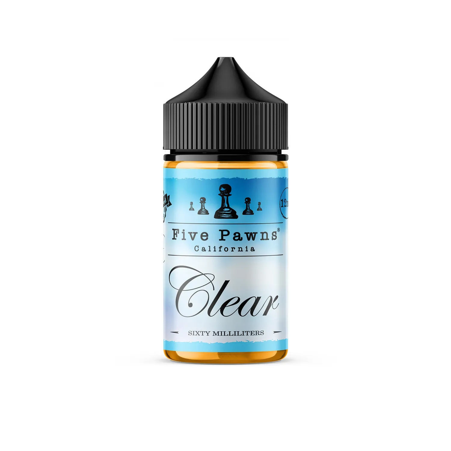Five Pawns Clear Original e-liquide sans arôme 60ml 3mg