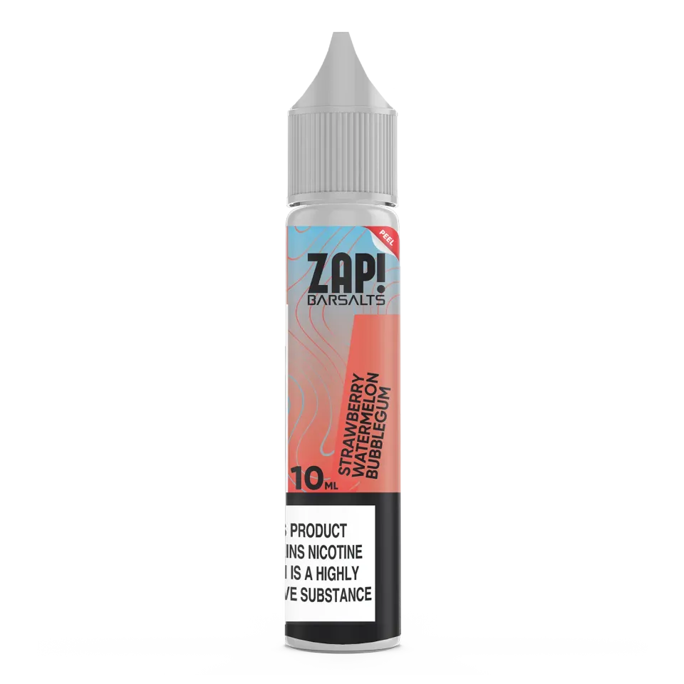 Zap! Bar Salt Strawberry Watermelon Bubblegum e-liquide 10ml 20mg