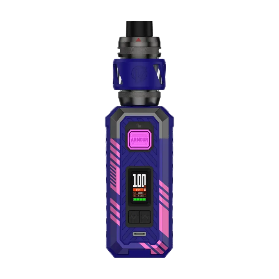 Vaporesso Armour S iTank T kit box 100W 6ml bleu cyber