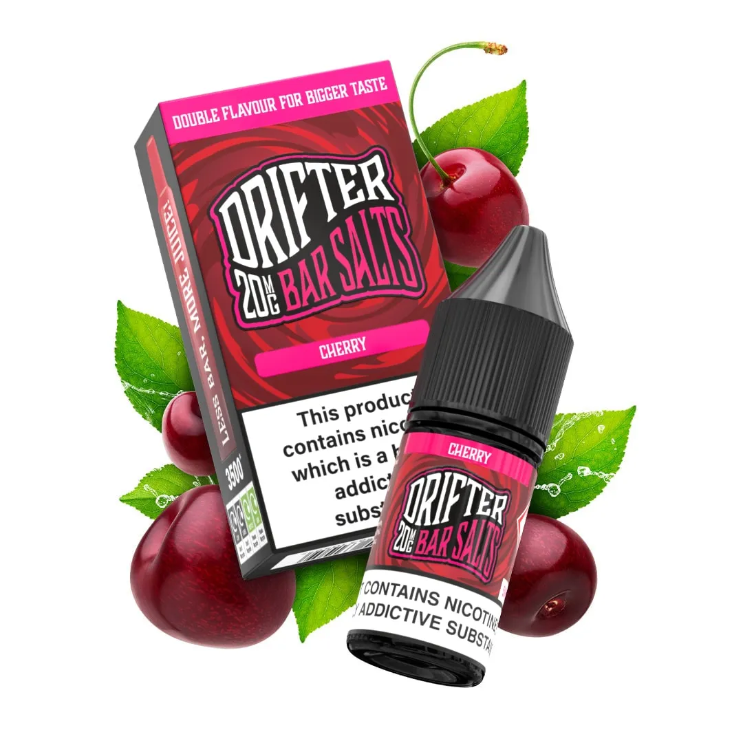 Drifter Bar Salts Cherry e-liquide 10ml 20mg cerise