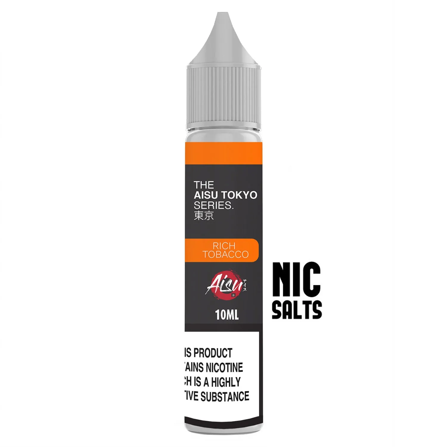 Aisu Tokyo Rich Tobacco e-liquide 10ml 20mg tabac caramel