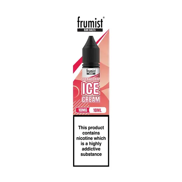 Frumist Strawberry Ice Cream e-liquide nicotine 10ml 10mg