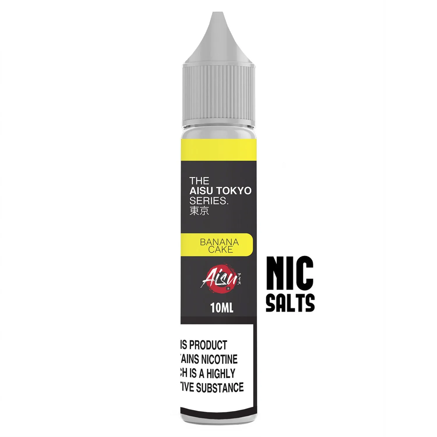 Aisu Tokyo Banana Cake e-liquide 10ml 20mg gourmand