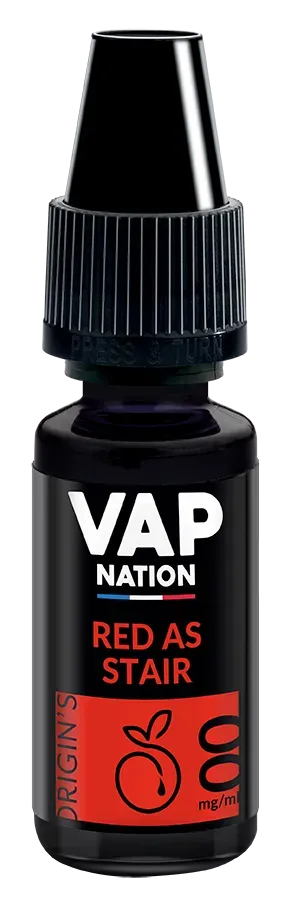 Vap Nation Origin's Red As Stair e-liquide fruits rouges