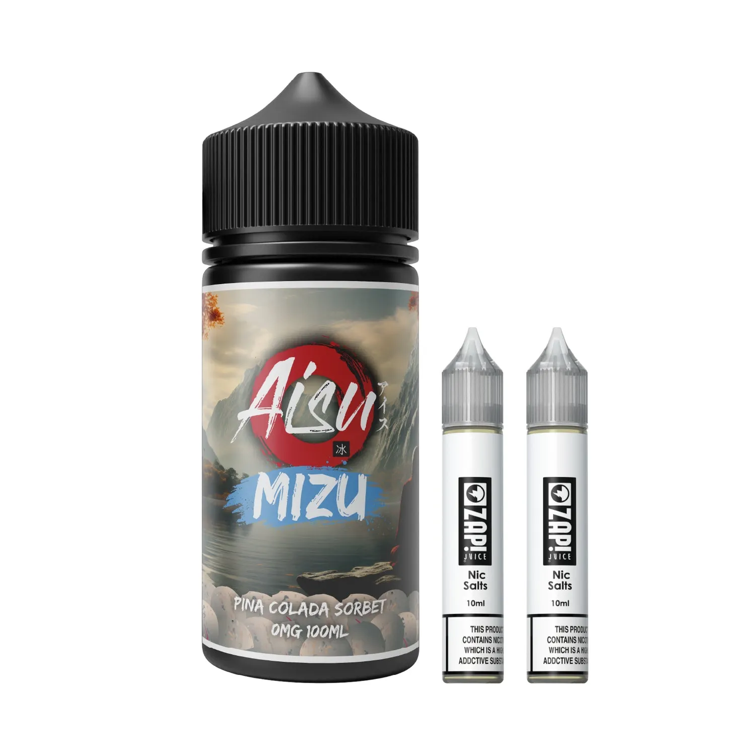 Aisu Mizu Pina Colada e-liquide shortfill 100ml 0mg sorbet