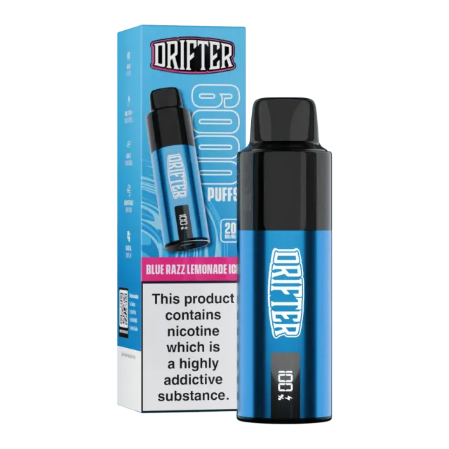 Drifter Bar 6000 Blue Razz Lemonade Ice puff 6000 fruits