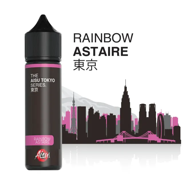 Aisu Tokyo Rainbow Astaire e-liquide 50ml 0mg fruits frais
