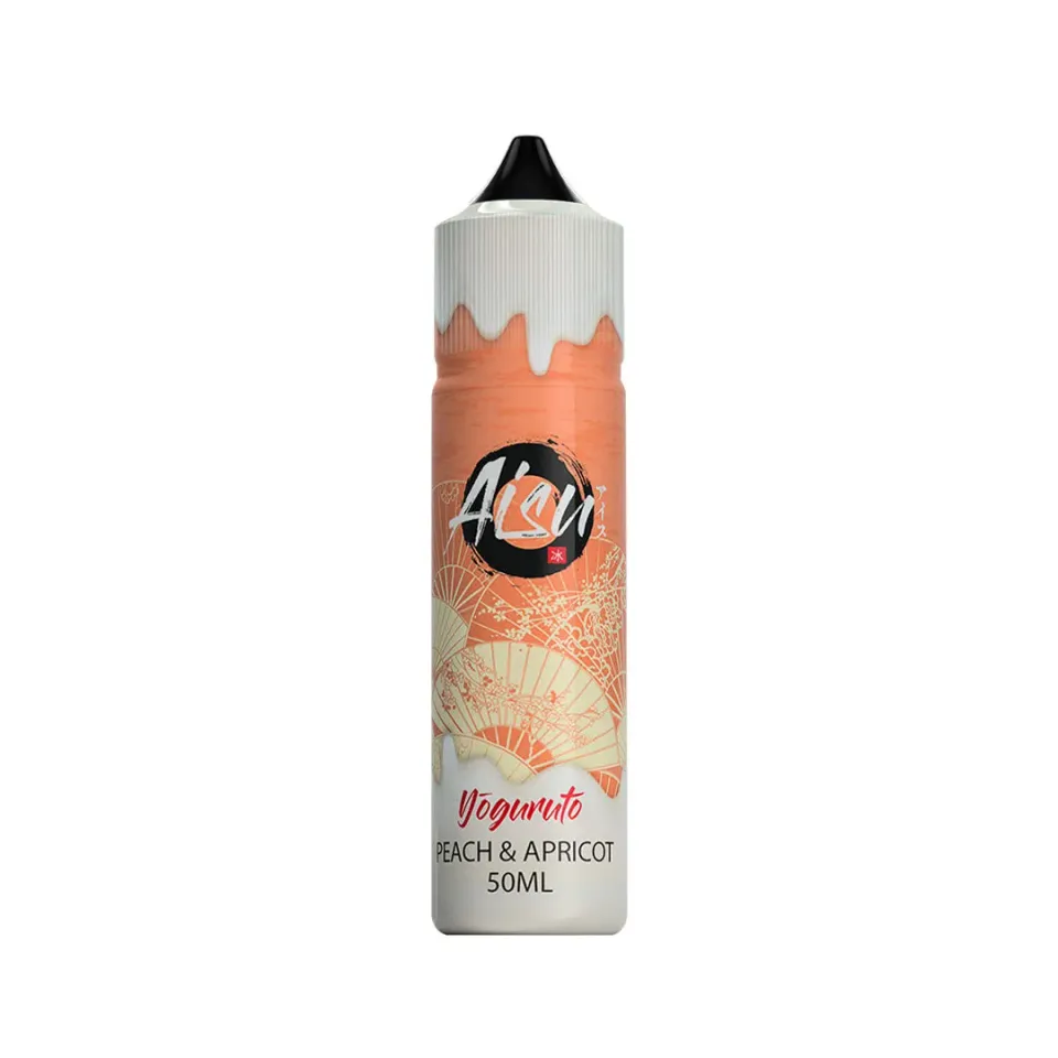Aisu Yoguruto Pêche Abricot e-liquide 0mg 50ml