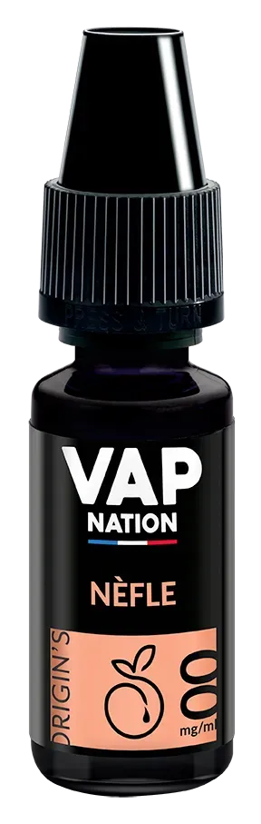 Vap Nation Origin's Nèfle e-liquide frais acidulé