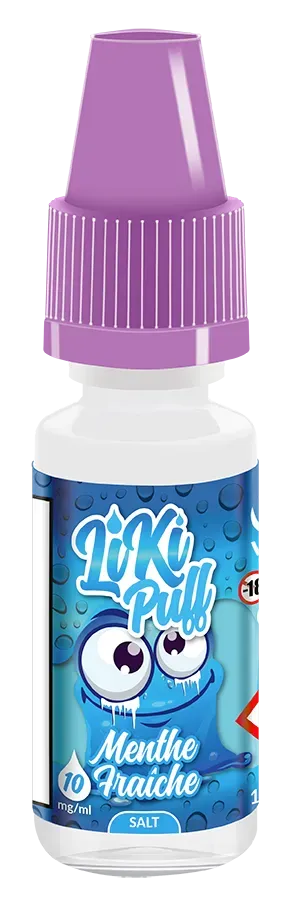 Vap Nation Liki Puff Menthe Fraîche e-liquide givré