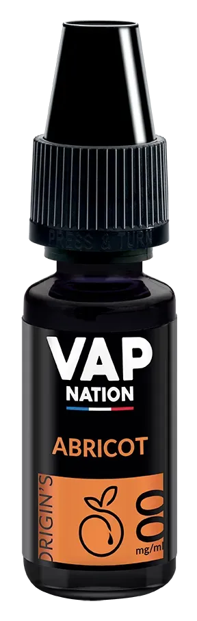 Vap Nation Origin's E-liquide Abricot Charnu