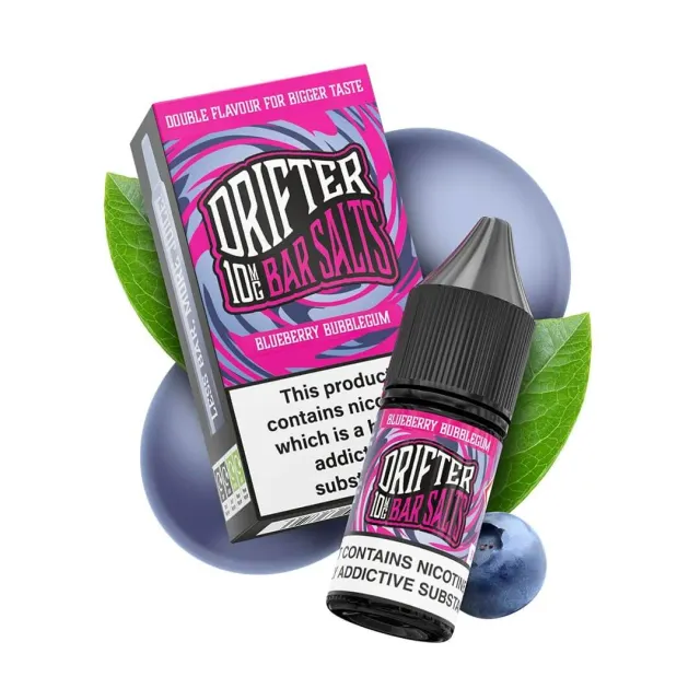 Drifter Bar Salts Blueberry Bubblegum sels nicotine 10ml 20mg