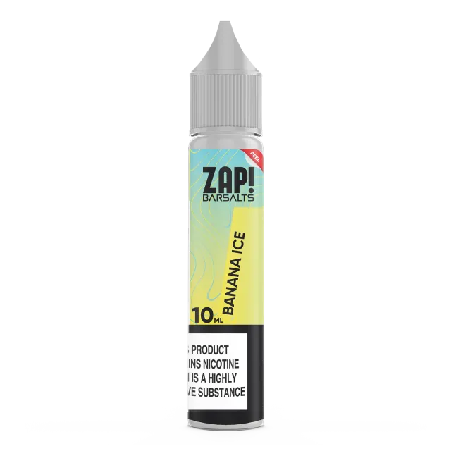 Zap! Bar Salt Banana Ice e-liquide sel nicotine 10ml 10mg frais