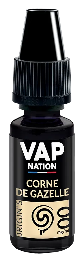 Vap Nation Origin's Corne de Gazelle e-liquide gourmand