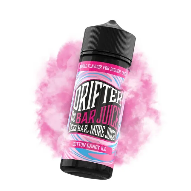 Drifter Bar Juice Cotton Candy Ice e-liquide 120ml frais