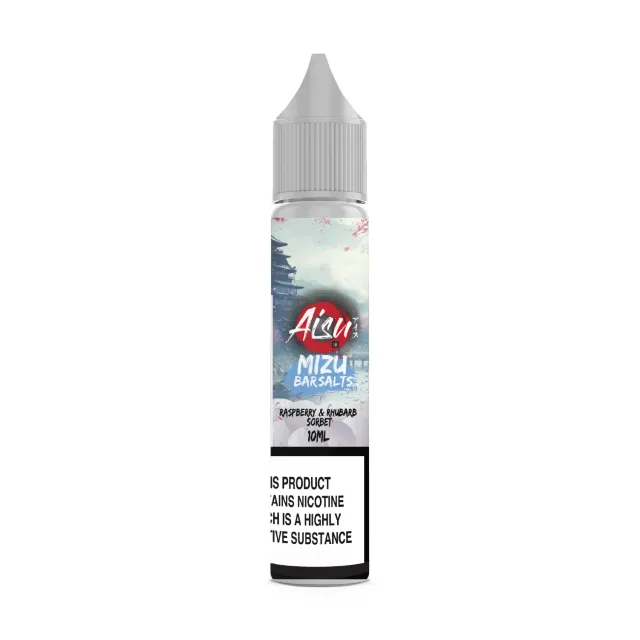 Aisu Mizu Raspberry Rhubarb Sorbet sel nicotine 10ml 10mg