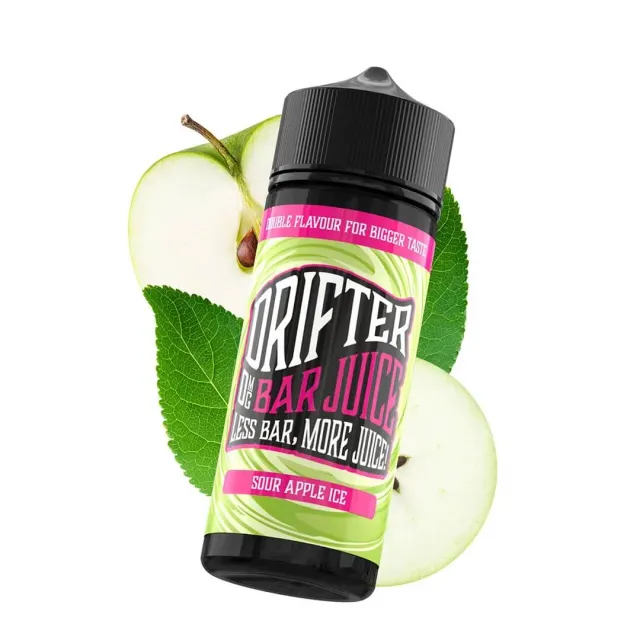Drifter Bar Juice Sour Apple Ice e-liquide 120ml pomme