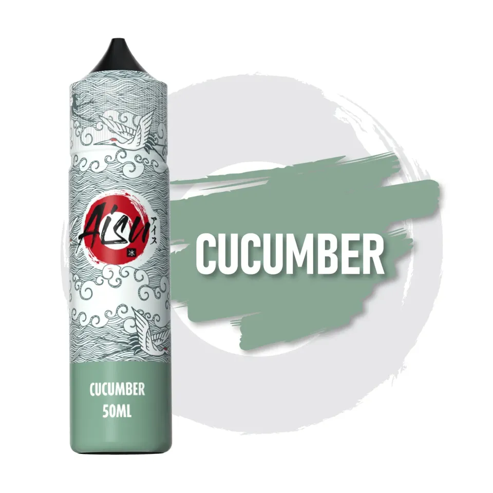 Aisu Cucumber e-liquide 50ml 0mg mentholé