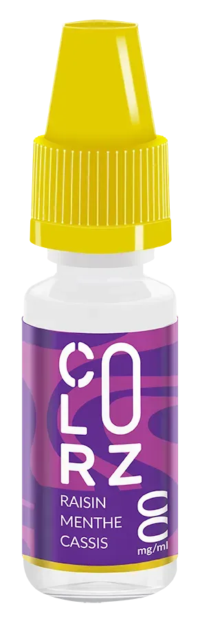 Vap Nation Colorz Raisin Menthe Cassis e-liquide frais