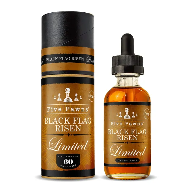 Five Pawns Original Black Flag Risen Limited e-liquide 60ml 0mg