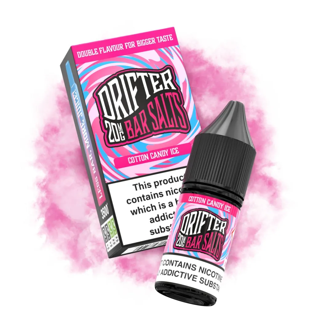 Drifter Bar Salts Cotton Candy Ice e-liquide 10ml sucré