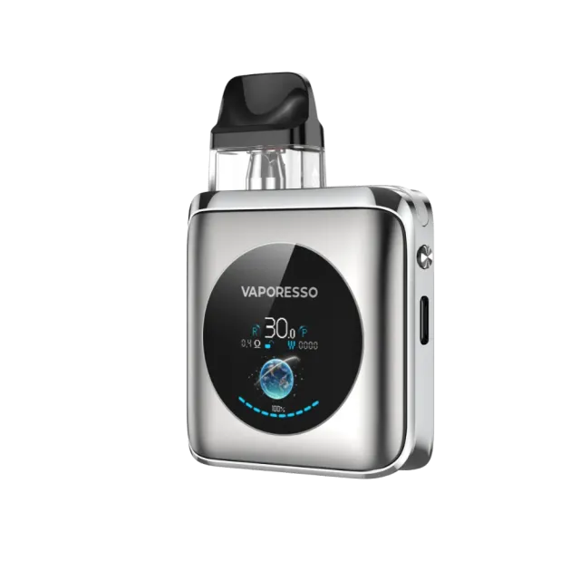Vaporesso Xros 4 Nano pod e-cigarette 3ml argent écran