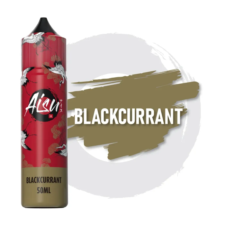 Aisu Blackcurrant e-liquide 50ml 0mg cassis frais