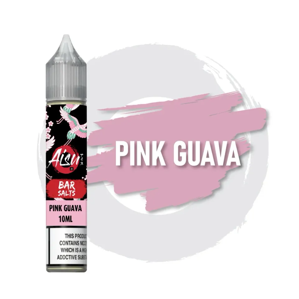 Aisu Bar Salts Pink Guava sels nicotine 10ml 20mg