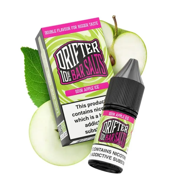 Drifter Bar Salts e-liquide sour apple ice 10ml